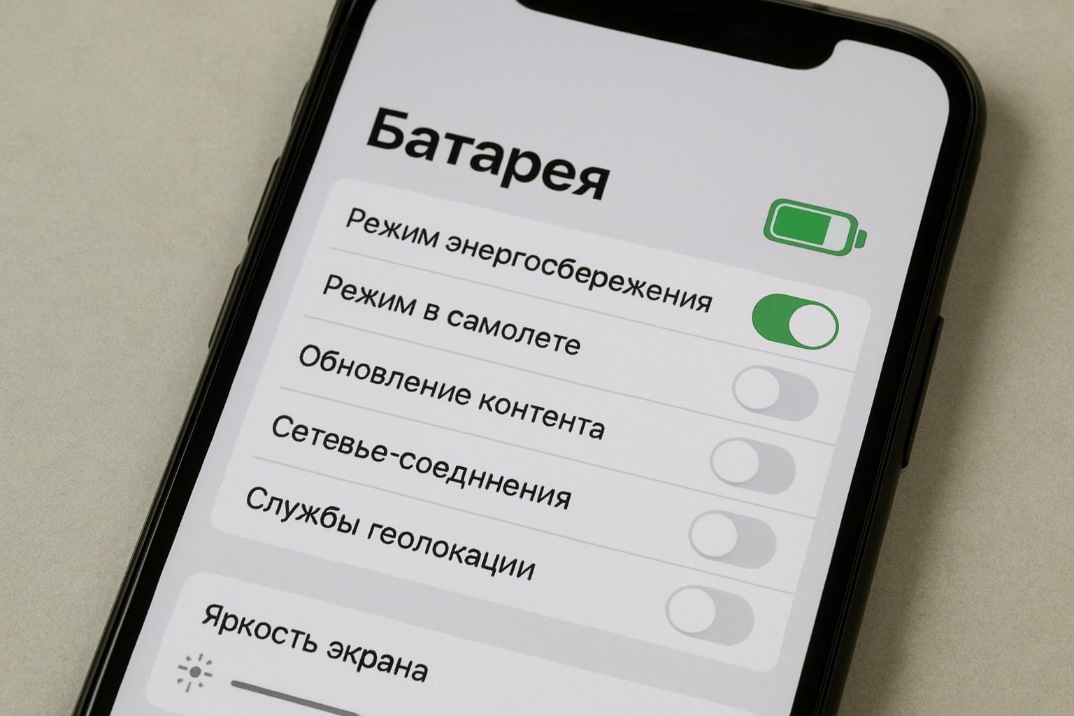 Настройки батареи для максимальной автономности: что отключать, а что оптимизировать. Системные функции и энергосбережение